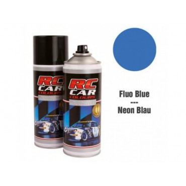 TINTA SPRAY RC PARA BOLHAS AZUL FLUORESCENTE 1014 LATA 150ML GHIANT GHI220555